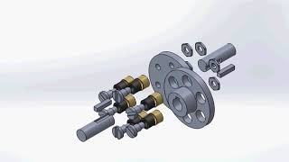 Bushed pin type flexible coupling