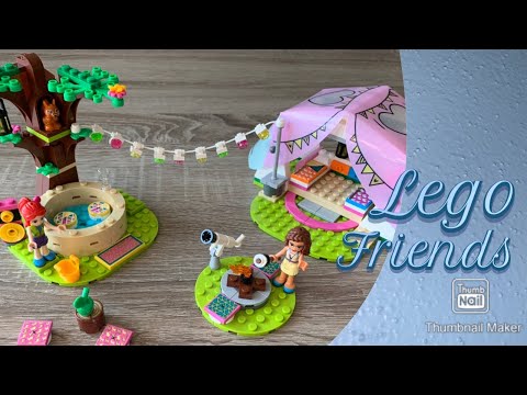 Lego Friends - 41392 - Camping in Heartlake City - Zeitraffer (time lapse)