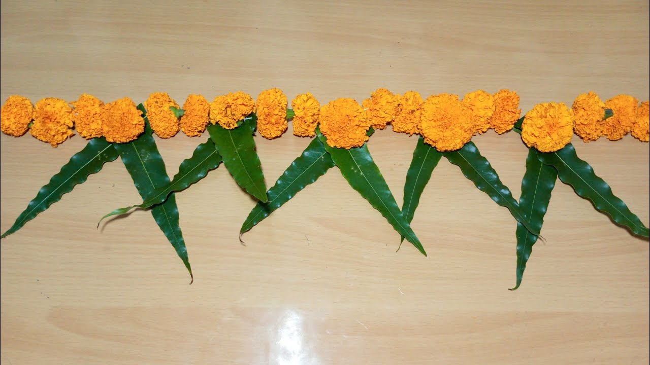 Ashoka leaves toran for festival decoration bandhanwar decoration