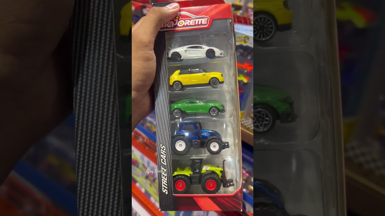 Majorette 5 pack street cars 