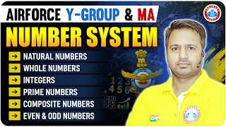 Airforce Y Group &amp; MA Maths Class | Number System Air Force Y Group | Maths By Rakesh Sir