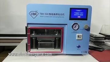 TBK-508 laminating Samsung S7 edge LCD Screen laminating machine WhatsApp_+8618566233796