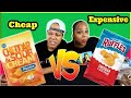 CHEAP FOOD VS. EXPENSIVE FOOD MUKBANG CHALLENGE!