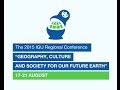 Конференция Международного Географического союза «География, культура и общество для будущего Земли»