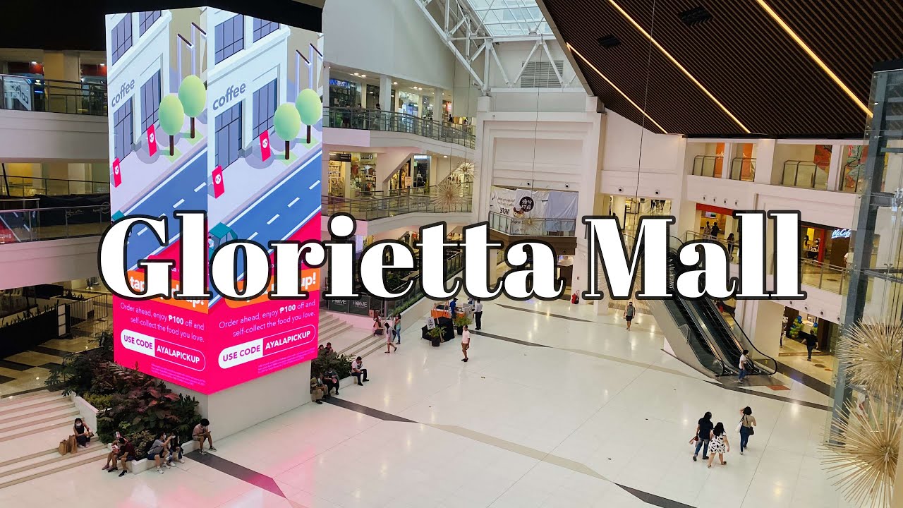 [4k] Glorietta Mall, Makati City, Philippines Walking Tour YouTube