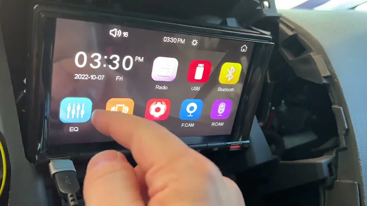 Miratowa Car Stereo - Apple CarPlay Android Auto, HD display 45 watt per channel - FAIL