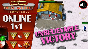 Command and Conquer Remastered: Red Alert (RA) - 1v1 Online Multiplayer Ranked Gameplay