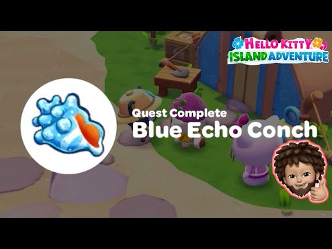 Hello Kitty Island Adventure - Secret quest | Blue Echo Conch