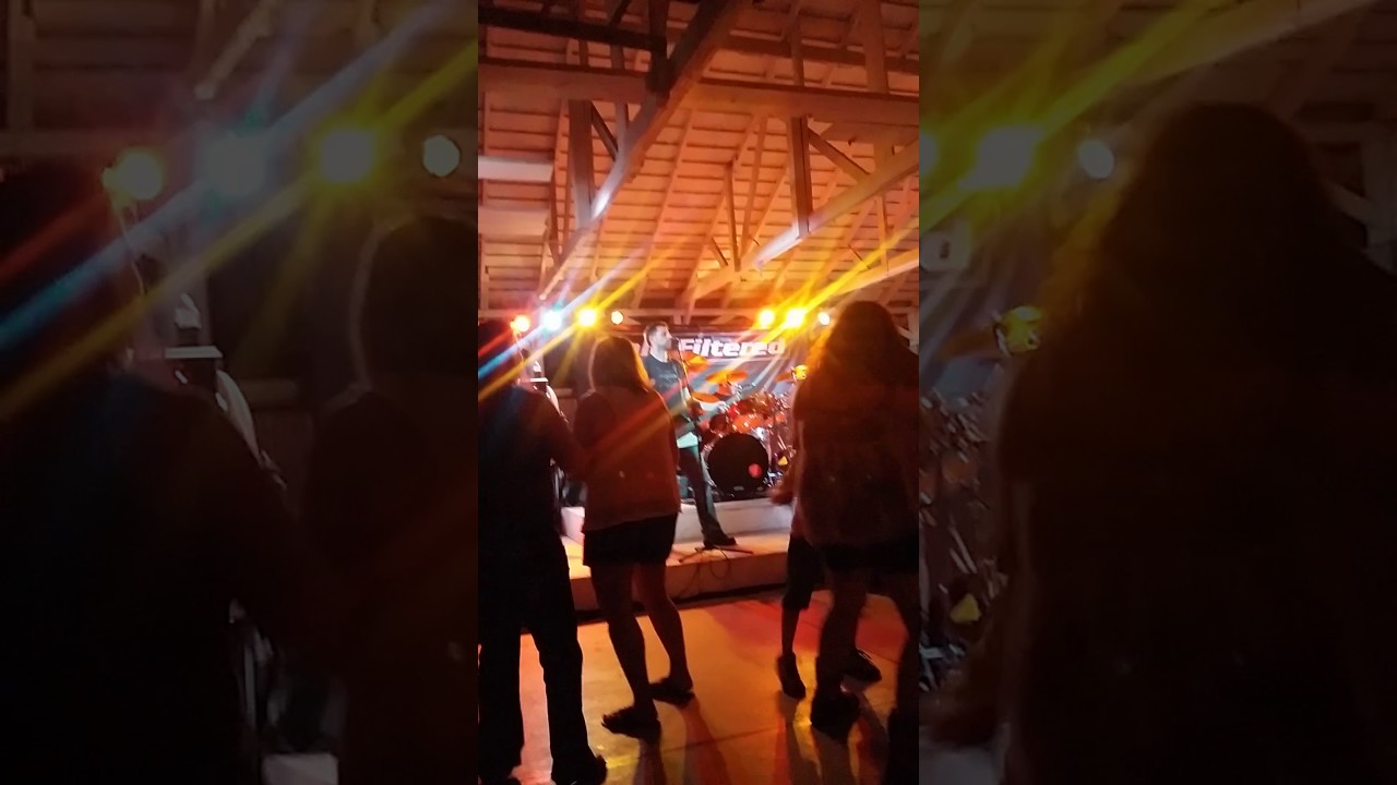 2017 Dallas county fair grounds cold filtered band was rocking on live