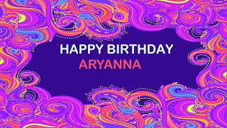 Aryanna Birthday Postcards