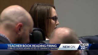 Georgia teacher fired after reading book to class