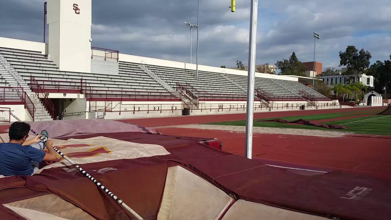 TYLER GOES TO POLE VAULT CAMP YouTube
