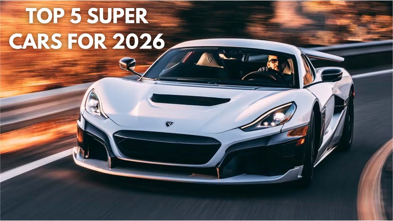 Pick Your DREAM Super Car 🤑💰💶| Top 5 Super Cars For 2026