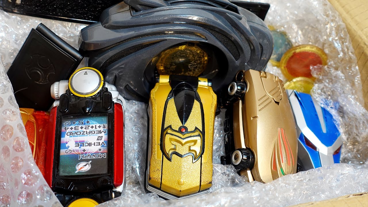 Power Rangers Morpher Lot Unboxing! Mystic Force, Wild Force And More...