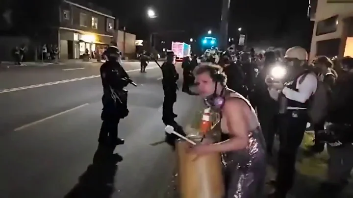 Tabitha Poppins to Police: F--- You! Portland Prot...