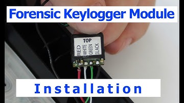 AirDrive Forensic Keylogger Module Installation