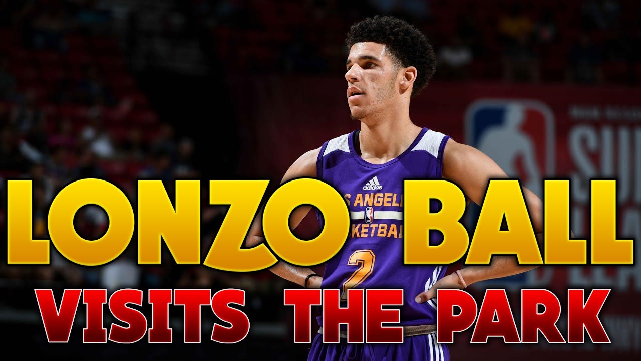 Lonzo Ball Visits MyPark in NBA 2K17! YouTube
