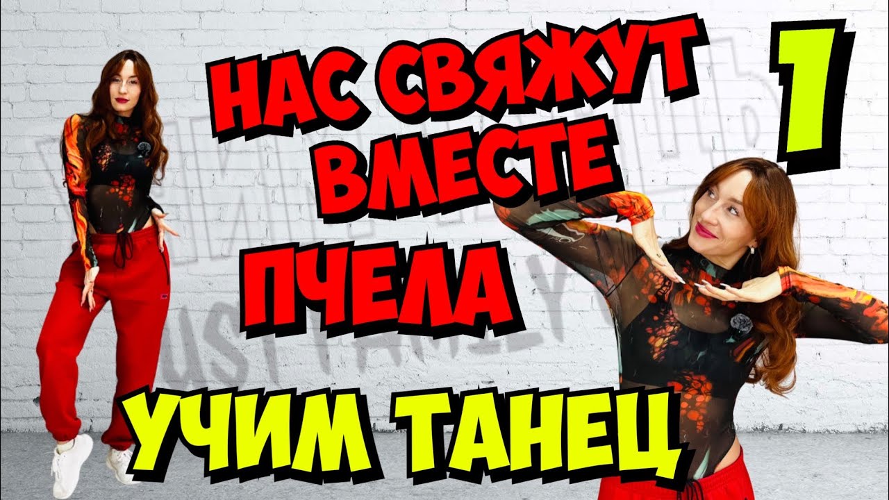 Пчела - Нас свяжут вместе. Танец. Уроки танцев для начинающих