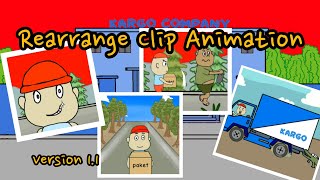 Animasi Kartun Lucu - Rearrange Clip [ Pengiriman Cepat ]