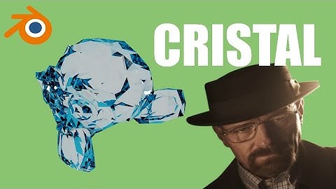Vidrio en Blender - Cómo hacer cristal - Material con textura transparente