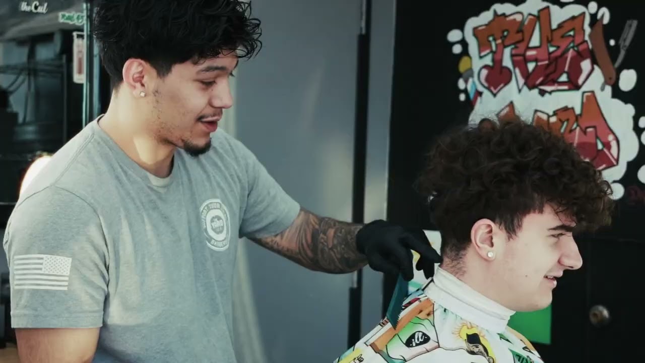 Spokane Videographer,  Gives Barber Spot Light, Spokane Wa