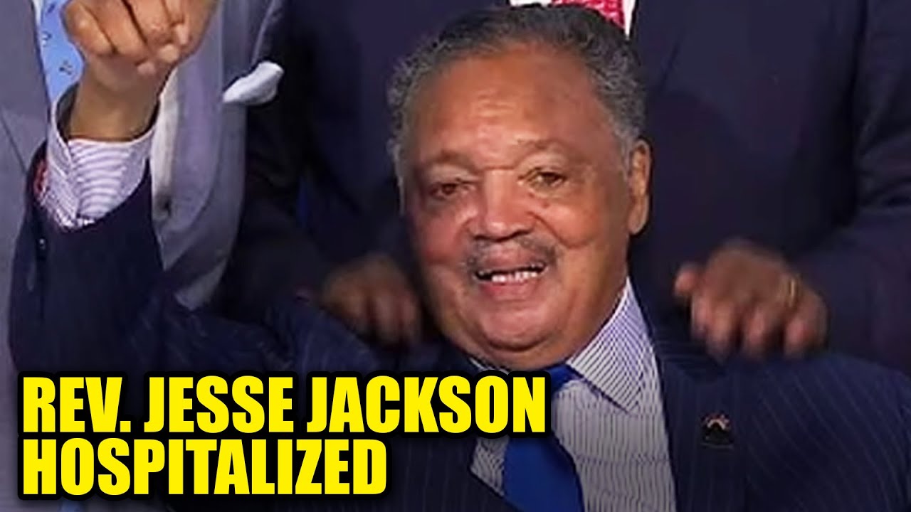 Защитник гражданских прав преподобный Джесси Джексон госпитализирован с редким заболеванием мозга