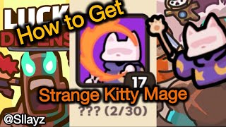 How to Get Strange Kitty Mage pfp Icon | Lucky Defense Guide