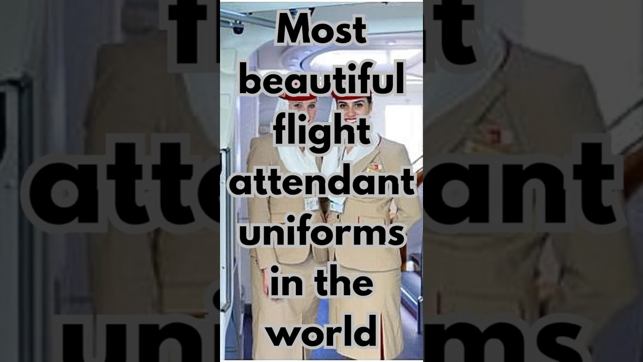The 5 most beautiful flight attendant uniforms in the world ✈️🧚