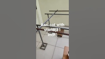 aari cot with stand
