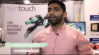 Sensor tech that gives robots the human sense of touch – CES 2016 screenshot 2