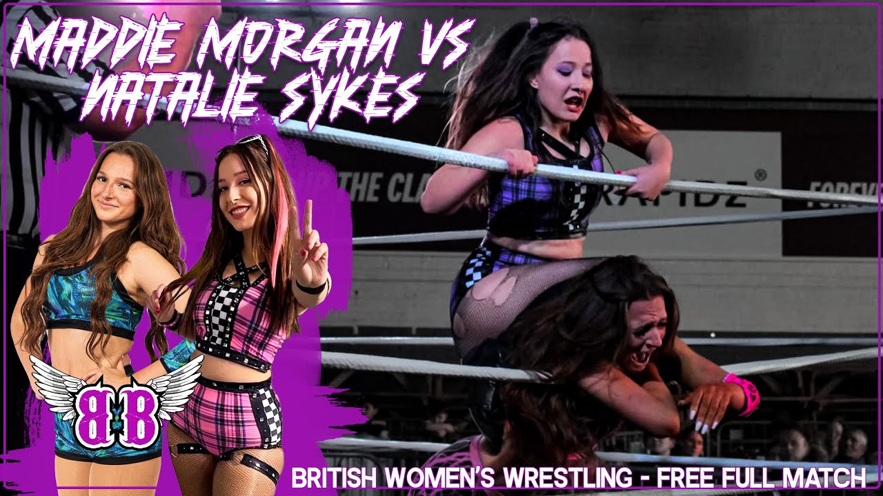 Teen sensation Maddie Morgan vs. veteran Natalie Sykes | British Women's Pro Wrestling | Free Match