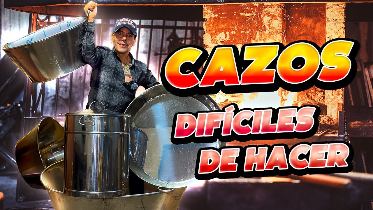 Caben tres MARRANOS o 500 KILOS de carne CAZOS DE ACERO Proceso artesanal 