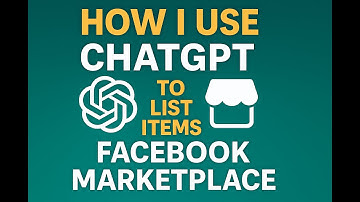 How I Use ChatGPT to List Items on Facebook Marketplace