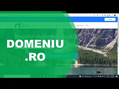 Cum iti cumperi domeniu de site .ro si  il conectezi la compania de hosting