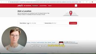 How to Add Business to Yelp