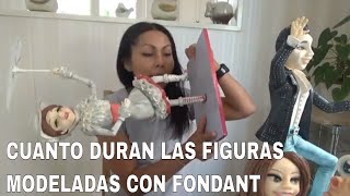 CUANTO DURAN LAS FIGURAS MODELADAS CON FONDANT