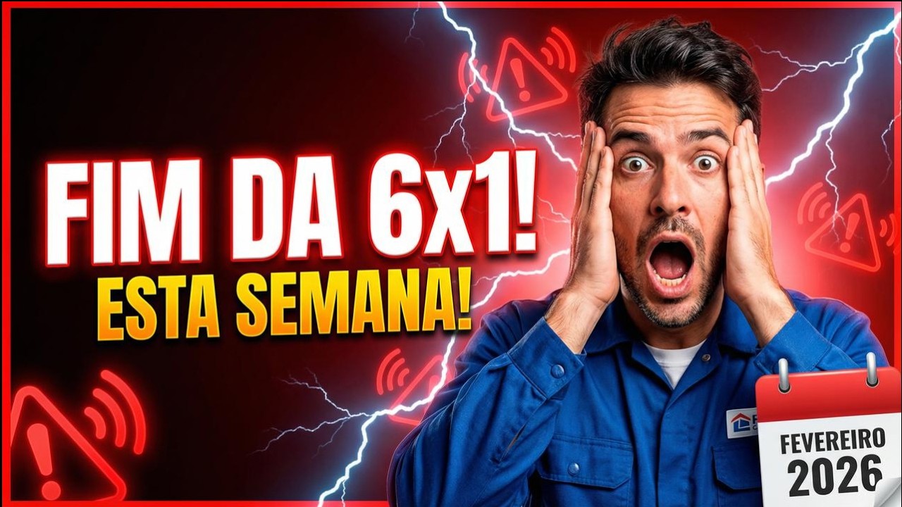 MUDOU TUDO! Fim da Escala 6x1? PEC 8/2025 Acelera no Congresso!