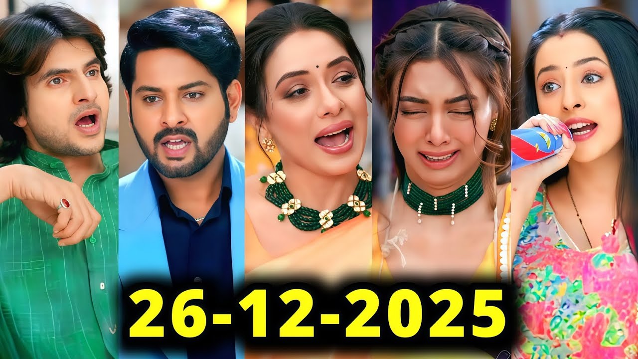 Anupamaa Shocker 😱 Haldi Mein Chori Ka PardaFash | Ishani Exposed | Anupamaa 26/12/2025 Full Episode