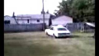 Spinning Out in a '76 Mercury Capri 1976 Mercury Capri Yellow