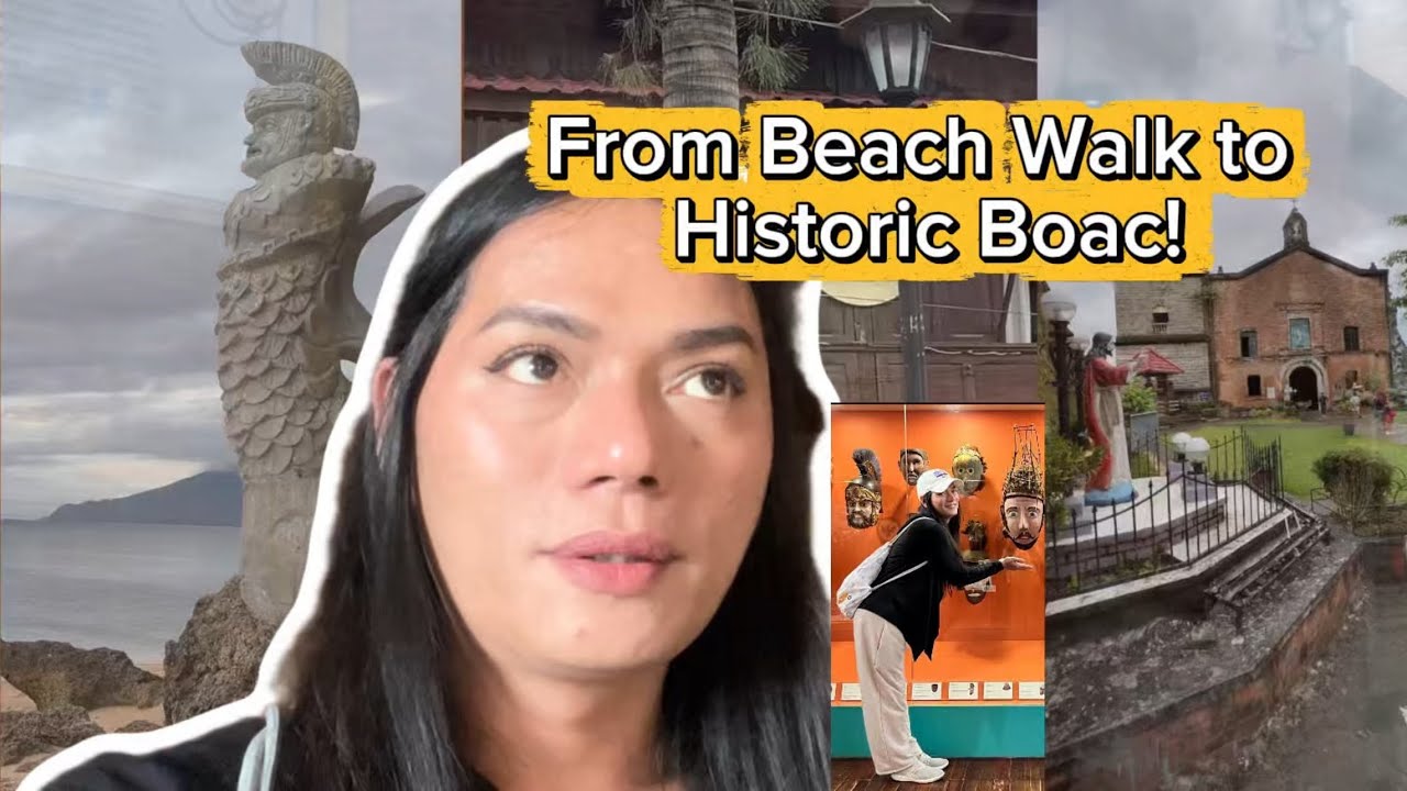From Poctoy Beach to Historic Boac ✨ | To Be Continued…