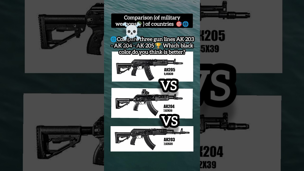 AK-203•AK-204•AK-205 | Compare military weapons 