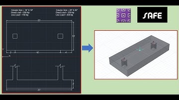 Modelling Combined footing in Safe | Safe 2016