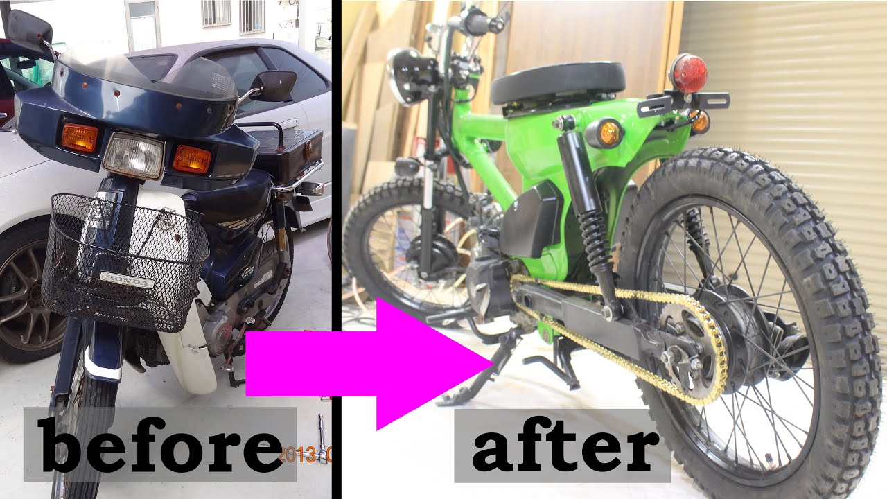 Restore HONDA Super Cub with DIY! ~ Omnibus ~ - YouTube