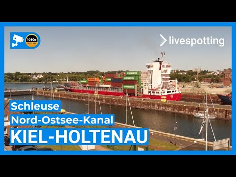 Kiel-Holtenau Lock Shipspotting live cam preview