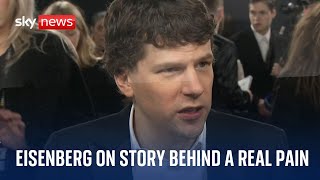 BAFTAs 2025: Jesse Eisenberg reveals story behind plot of A Real Pain