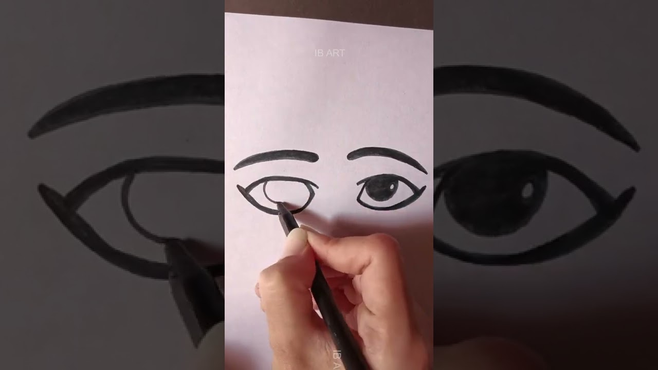 How to draw Roblox Woman Face 🙂 