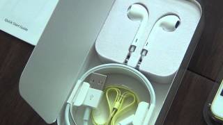 Unboxing ipod 5th generation (Yellow)