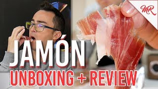 UNBOXING DE UN JAMÓN !!! 🐷🐷 ◊ Viandas de Extremadura ◊ Marcos Reviews screenshot 1