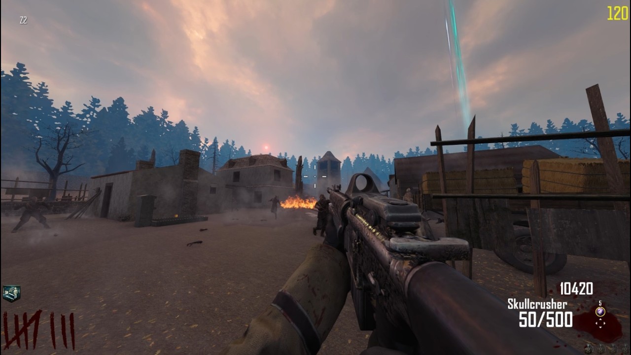 Resident Evil 4 Village (BO3 Custom Zombies Gameplay)