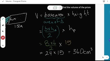 Grade 8 - Volume of Triangular Prisms